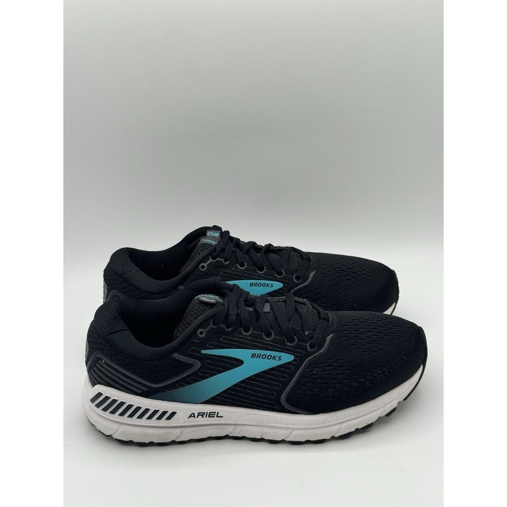 Brooks Womens Ariel 20 Running Shoes Black 1203151D064 Lace Up Mesh Size US 8 - Picture 3 of 13
